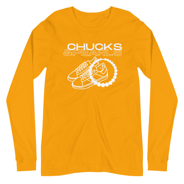CHUCKS & PEARLS | Long Sleeve Tee