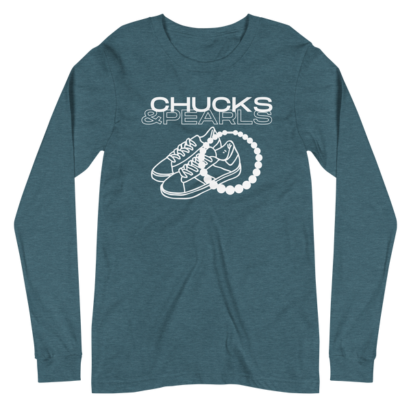 CHUCKS & PEARLS | Long Sleeve Tee