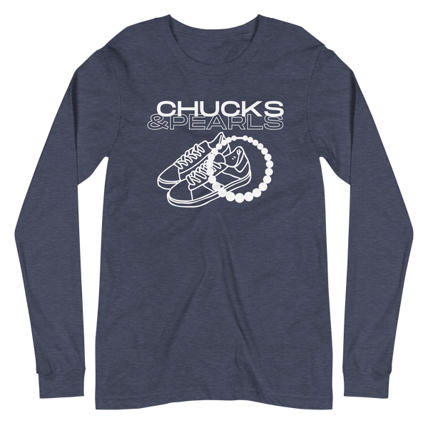 CHUCKS & PEARLS | Long Sleeve Tee