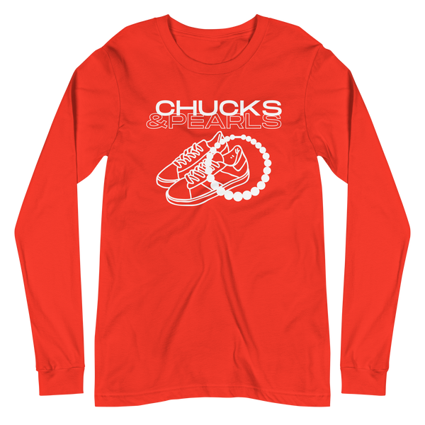CHUCKS & PEARLS | Long Sleeve Tee