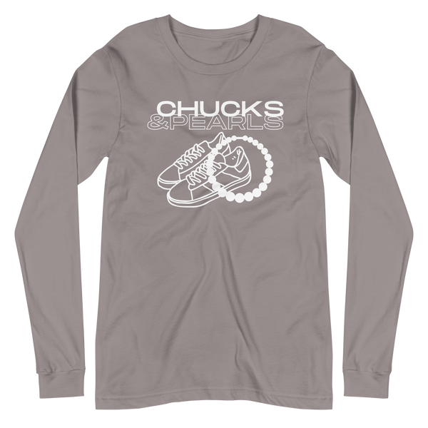 CHUCKS & PEARLS | Long Sleeve Tee