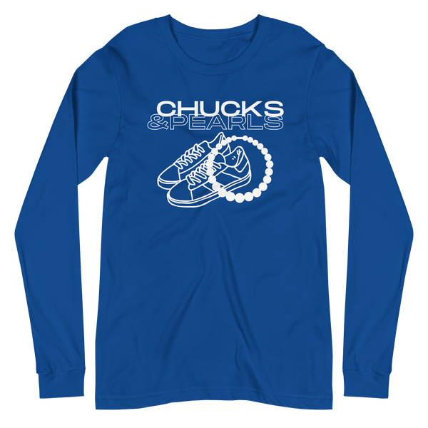CHUCKS & PEARLS | Long Sleeve Tee