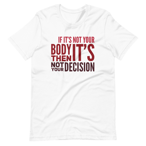 NOT YOUR DECISION