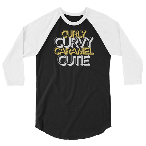 CURVY CUTIE | raglan shirt