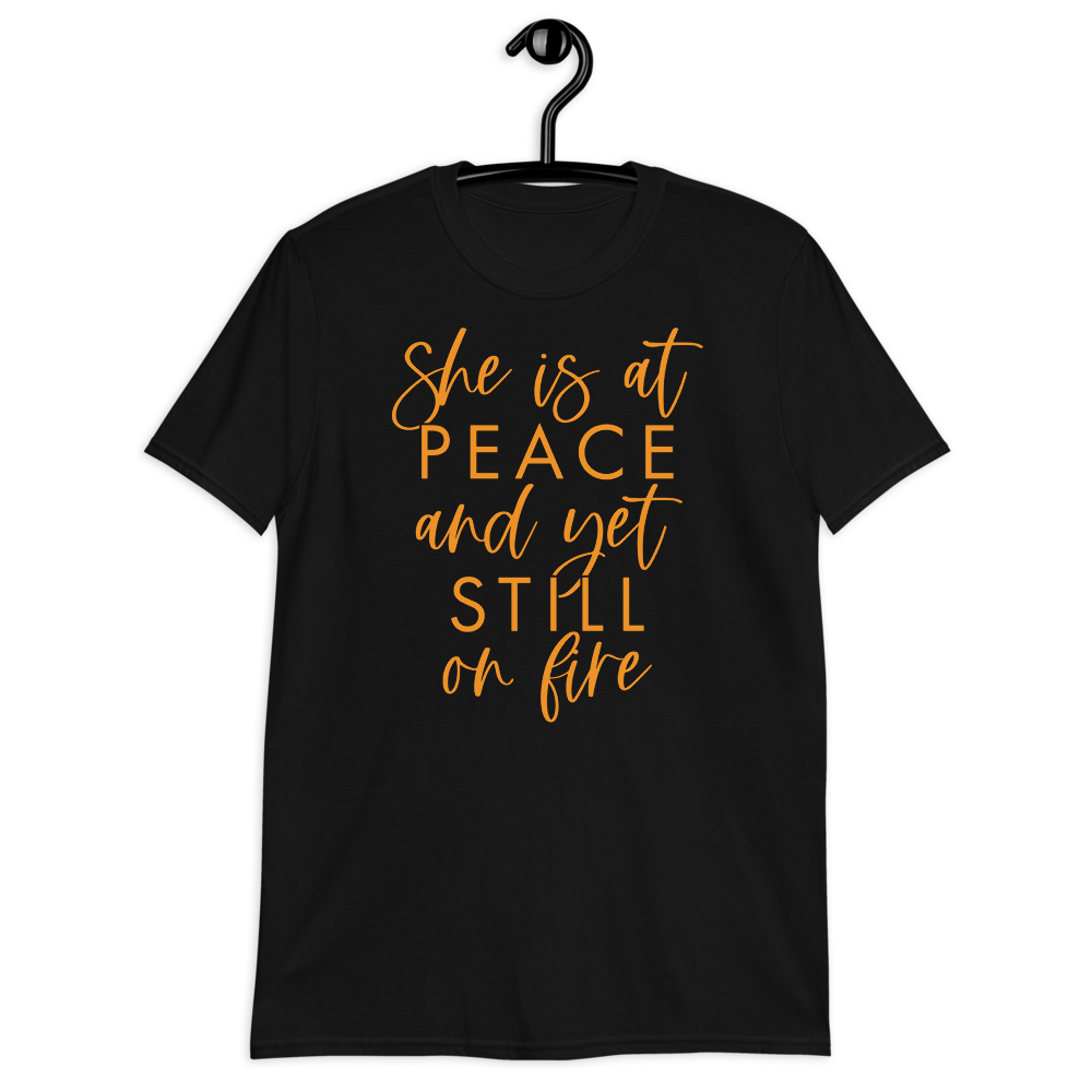 AT PEACE YET ON FIRE | Tee of the Month