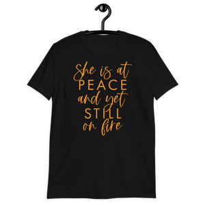 AT PEACE YET ON FIRE | Tee of the Month